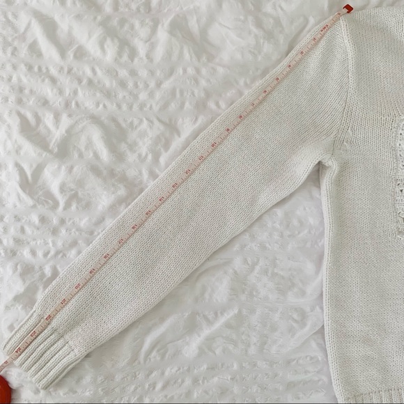 New Ralph Lauren American Flag White Sweater - Picture 8 of 13